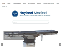 Tablet Screenshot of hoylandmedical.com.au